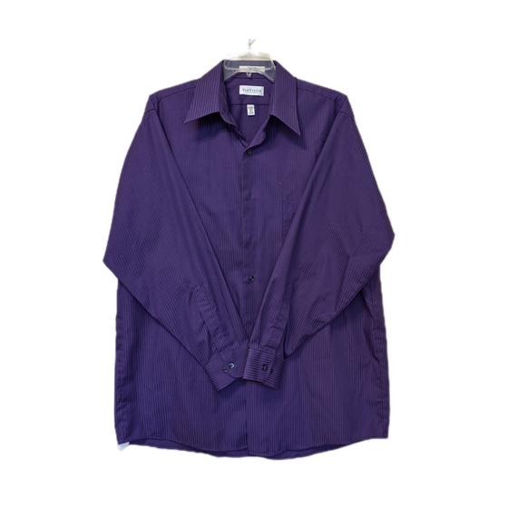 Van Heusen Other - Van Heusen Men's Satin Stripe Dress Shirt